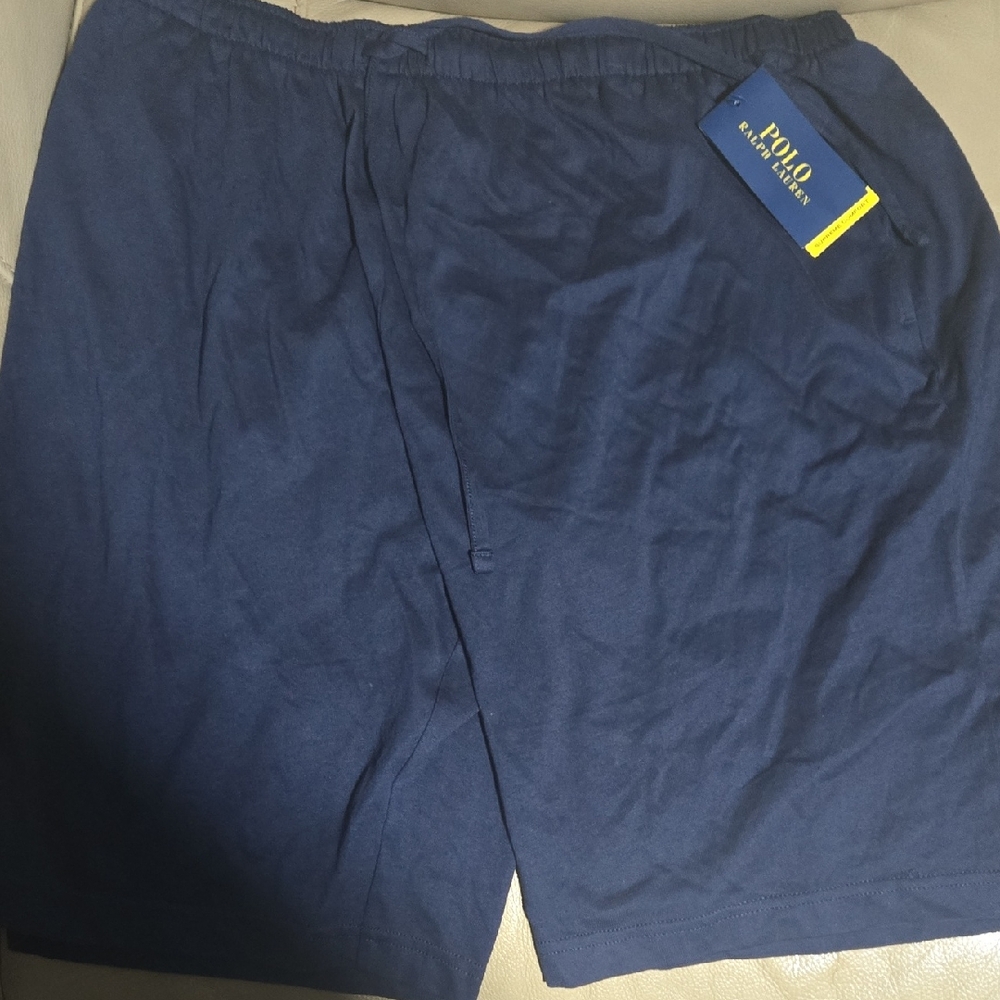 XL Polo by Ralph Lauren Men's Navy Athletic Shorts